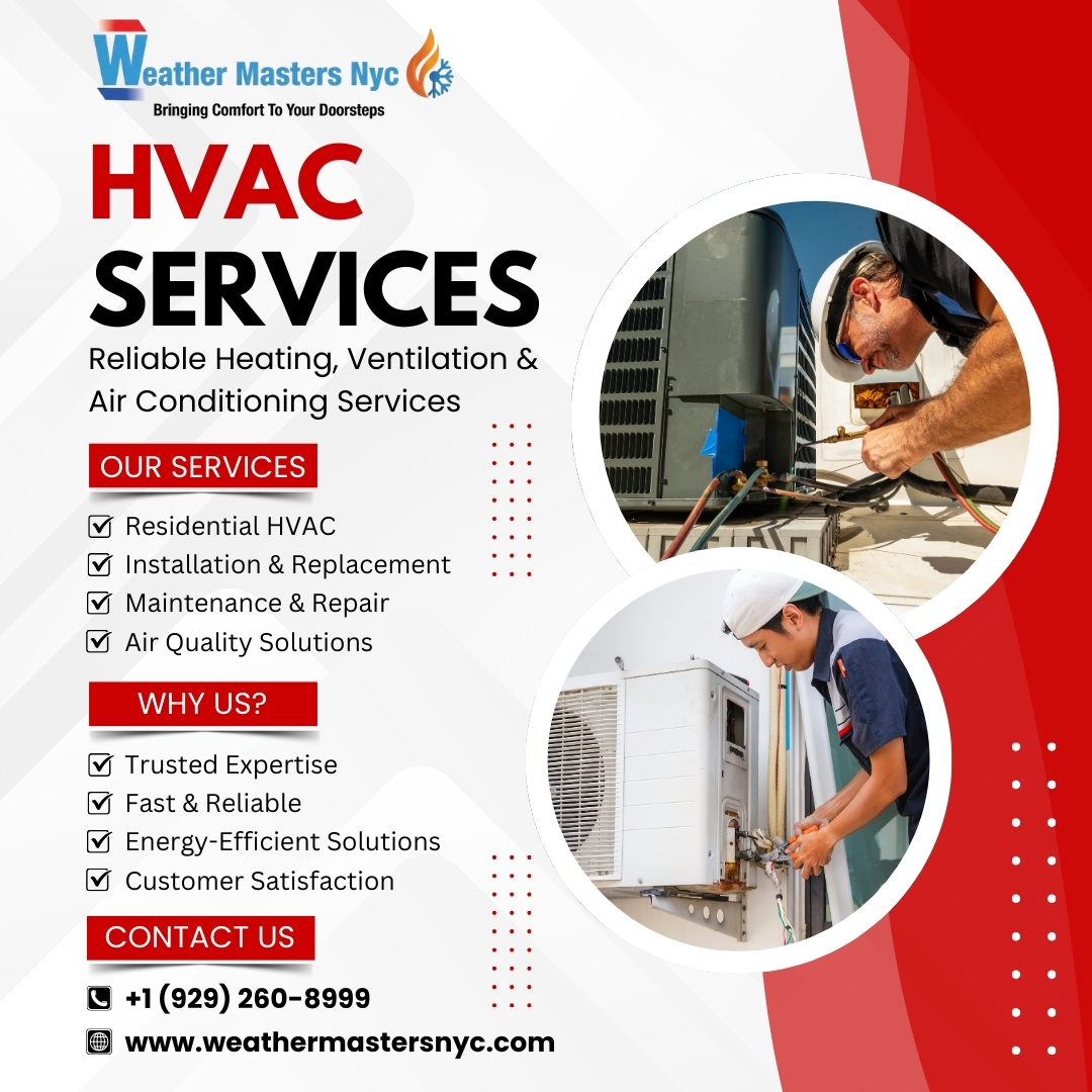 HVAC Services in Nyc | AC & Heating Experts - Weather Masters NYC